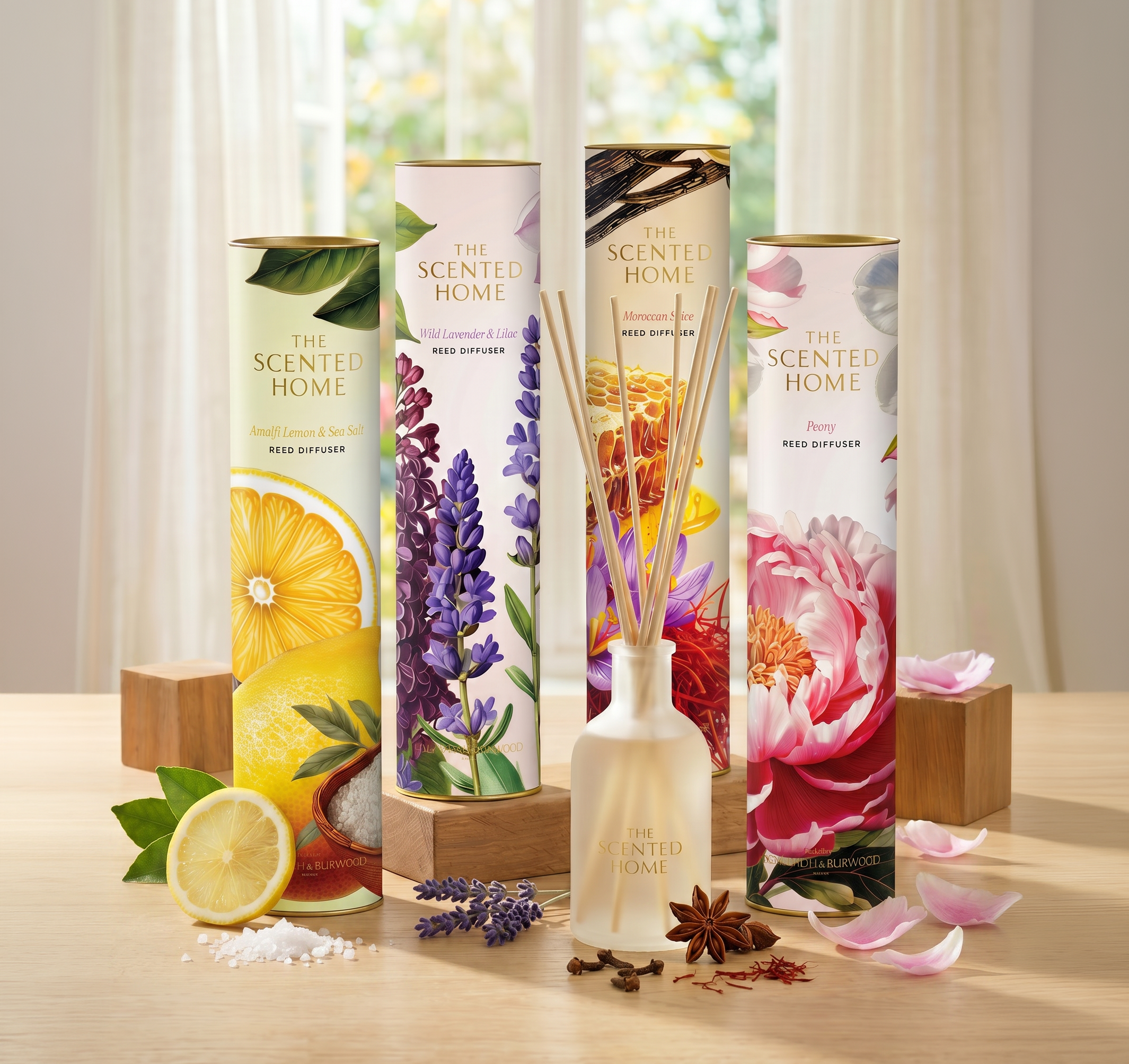 The Scented Home Duftstäbchen und Duftkerzen
